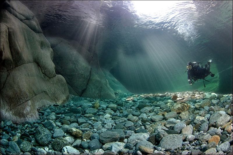 Вода под рекой